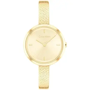 Calvin Klein, Montre, Iconic Damenuhr 25200182 + BOX, Or pas cher