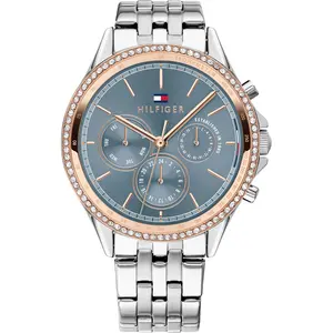 Tommy Hilfiger Montre Femme Tommy Hilfiger En Acier Gris pas cher
