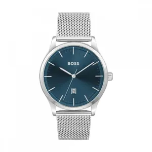 Boss Reason Montre Homme Acier Milanais 1514067 pas cher