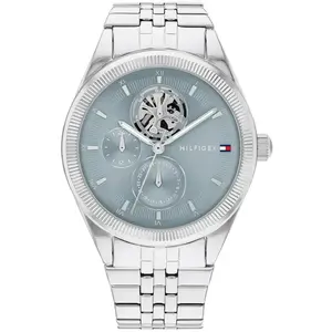 Tommy Hilfiger Montre Femme Tommy Hilfiger Cadran Bleu Glacier pas cher