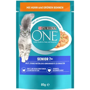 PURINA ONE Senior 7+ poulet pour chat - 26 x 85 g pas cher