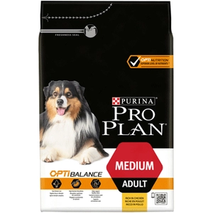 Purina Proplan OptiBalance Chien Adulte Taille Moyenne Poulet 3kg pas cher