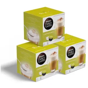 Nestle Cappucino, Koffiecapsule, Cappuccino, Dolce Gusto, 16 stuk(s)