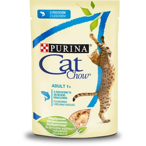 Purina 26x85g Cat Chow saumon - Pâtée pour chat pas cher