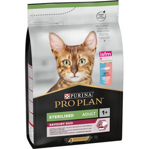 PRO PLAN Croquettes pour Chat Stérilisé Optisavour Cabillaud 3kg pas cher