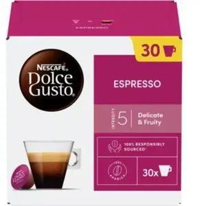 [ Lot de 2] Café expresso Dolce Gusto 30 capsule - 165g pas cher