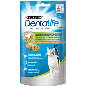 8x40g PURINA Dentalife Friandises à mâcher au poulet - Friandises pour chat pas cher