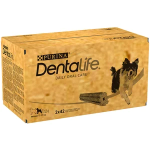 28x69g PURINA Dentalife Bâtonnets à mâcher de taille moyenne 84 bâtonnets pas cher