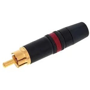 Neutrik Connecteur RCA Male Métal Noir NE1031015 pas cher