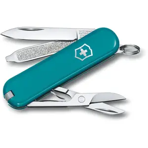 Victorinox Classic SD zakmes - Mountain Lake - 7 functies - RVS