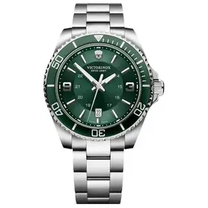 Comparateur de prix : Montre - VICTORINOX - Maverick Large 241934 - Quartz - Acier inoxydable - 43 mm