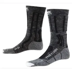 Chaussettes X-Socks Trek X Gris 35/38 pas cher