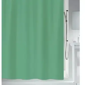 Rideau de douche - SPIRELLA - PRIMO - Polyester - Vert pas cher