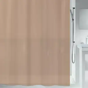 spirella, Rideau de douche, Rideau Cappuccino (200 x 180 cm) pas cher