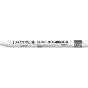 Caran d'Ache 7500.001 Aquarelle de crayon Cire neoc OCTOCOLOR II Blanc pas cher