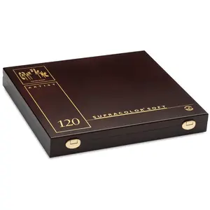 Caran d'Ache 3888.92 D'ache Supracolor Lot de 120 crayons de couleur dans un coffret en bois multi pas cher