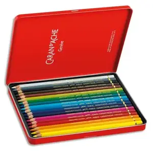 Comparateur de prix : Caran d'Ache : Pablo Coloured Pencil : Set of 18