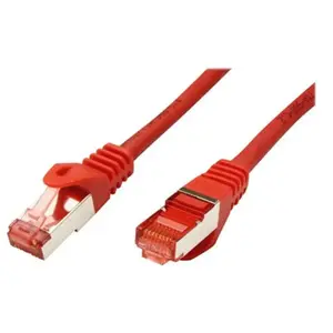Comparateur de prix : ROLINE patchkabel Cat.6 S/FTP (PiMF), componentniveau, LSOH, rood, 3 m