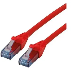 ROLINE Cordon LAN Cat 6A Component Level | Câble réseau UTP Ethernet avec connecteur RJ45 | rouge 5m pas cher