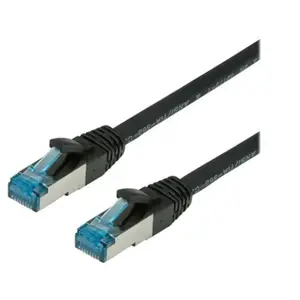 Comparateur de prix : VALUE Patchkabel Kat.6A (Class EA) S/FTP (PiMF), LSOH, zwart, 15 m