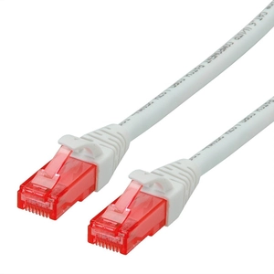 Comparateur de prix : Rotronic ROLINE Patchkabel Cat.6 UTP, Component Level, LSOH, wit, 0,5 m