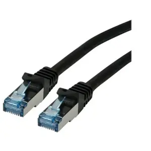 Comparateur de prix : ROLINE Patchkabel Cat.6A S/FTP (PiMF), Component Level, LSOH, zwart, 3 m