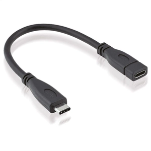 Comparateur de prix : ROLINE USB 3.2 Gen 2 kabel, C-C, M/F, zwart, 0,15 m