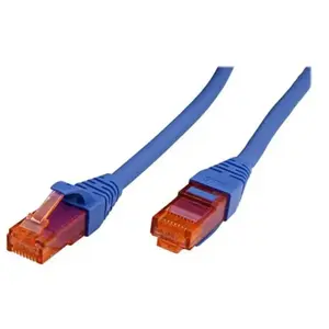 ROLINE Patchkabel Cat.6 UTP, Component Level, LSOH, blauw, 0,3 m