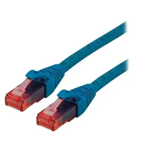 ROLINE Patchkabel Cat.6 UTP, Component Level, LSOH, blauw, 2 m pas cher