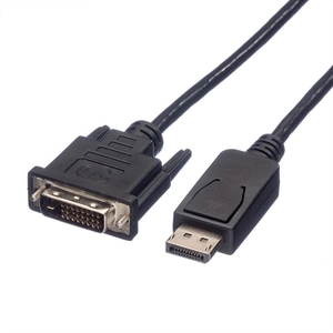 ROLINE Câble DisplayPort DP ST - DVI ST - 1,5 m pas cher