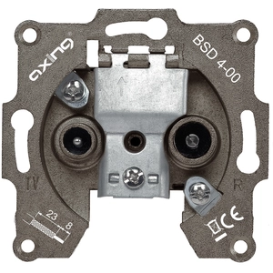 Axing BSD 4-00 BK Boîte de raccordement simple et à pointVendu pargalaxus