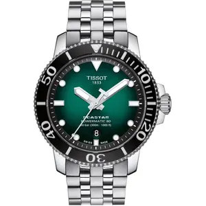 Montre - Tissot - T120.407.11.091.01 - Automatique - Cadran Vert - Acier Inoxydable pas cher