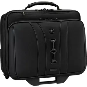 Wenger Legacy Black Series 15.6" Trolley-Laptop-Tasche mit Tablet-Fach - schwarz (15.60"), Sac pour notebook, Noir pas cher