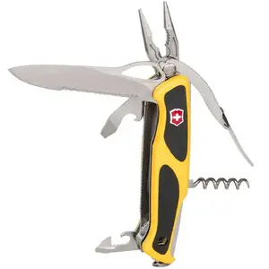 Victorinox Zakmes - Ranger Grip Boatsman - 21 functies - geel+soft pas cher