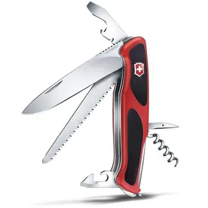 Victorinox RangerGrip 55 Zakmes 12 Functies Rood/Zwart