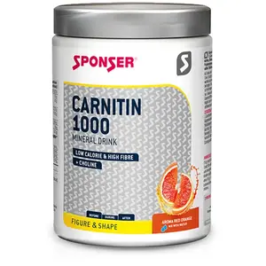 Sponser Sport Food Boisson En Poudre Carnitin 1000 400g Rouge Orange pas cher