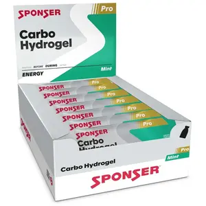 Sponser Sport Food Boîte De Gels énergétiques Carbo Hydrogel Menthe 60... pas cher