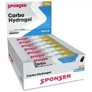 Sponser Sport Food Boîte De Gels énergétiques Carbo Hydrogel Saveur Ne... pas cher