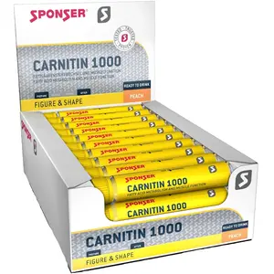 Sponser Sport Food Boîte De Boisson Complémentaire Carnitin 1000 25ml ... pas cher