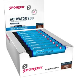 Sponser Sport Food Boîte De Boisson Complémentaire Activator 200 25ml Cocacola Citron 30 UnitésVendu parbikeinn