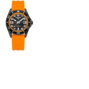 Montre - Swiss Alpine Military - Raptor SAM7029.1879 - Quartz - Acier inoxydable - Bracelet Silicone Orange