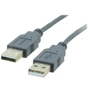 Kramer C-USB/AA Series C-USB/AA-3 - Câble USB - USB (M) pour USB (M) - USB 2.0 - 90 cm - moulé - gris pas cher