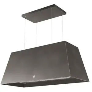 Hotte décorative îlot ROBLIN MARGAUX ILOT 1100 METAL