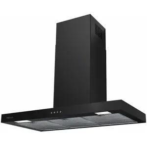 Mepamsa Hotte standard Mepamsa STILO NEO 90 Noir pas cher