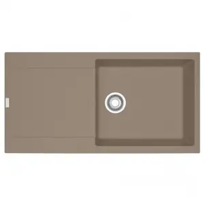 Evier - FRANKE - MARIS MRG611-XL - Granit - Réversible - Oyster pas cher