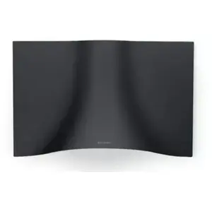 Hotte décorative murale FABER VEIL 900 NOIR pas cher