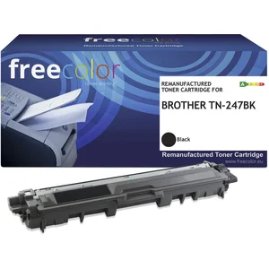 freecolor Toner remplace Brother TN247BK Compatible Noir 3000 pages TN247K-FRC