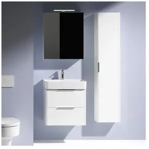 Laufen, Armoire de salle de bain, Armoire haute BASE POUR PRO S 1650x350x185mm Charn. droite blanc mat (350 x 185 x 1650 mm) pas cher