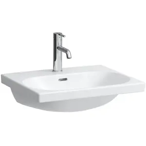 Laufen, Lavabo, Vasque à poser LUA 55x46cm m ÜL 1 HL-A blanc LCC (460 mm, 550 mm)