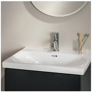 Laufen Lua - Meubelwastafel 46x55 cm, met overloop, kraangat, LCC, wit H8100824001041